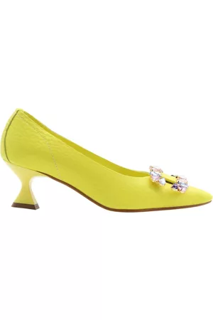 E mia Sko, Dame, Gul, 37 EU, Uld, Pumps