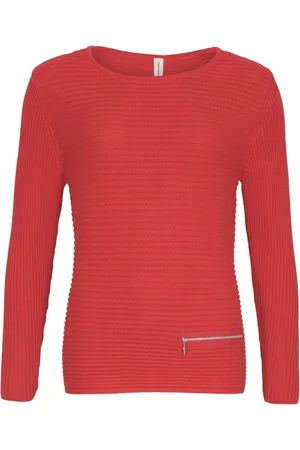 Skovhuus Strik, Dame, Rød, L, Uld, 5353 Jumper Watermelon