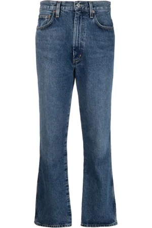 AGOLDE Jeans, Dame, Blå, W25, Flared Jeans