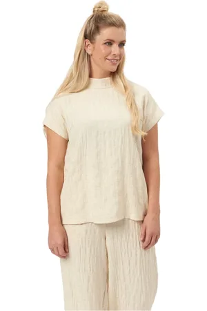 Elton Bluser & Skjorter, Dame, , XL, Uld, Abelone - Linen