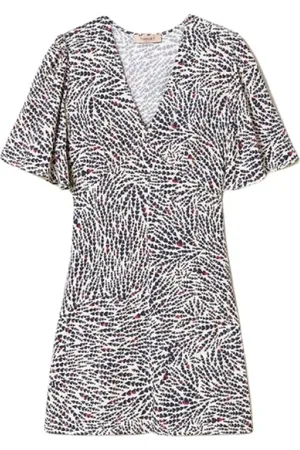 Twin-Set Kjole, Dame, Sort, XS, Kort dagkjole