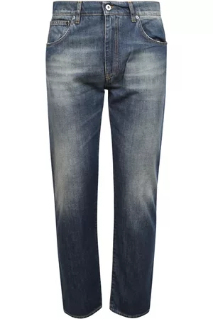 14 BROS Jeans, Herre, Blå, W33, Bomuld, Lige bukser
