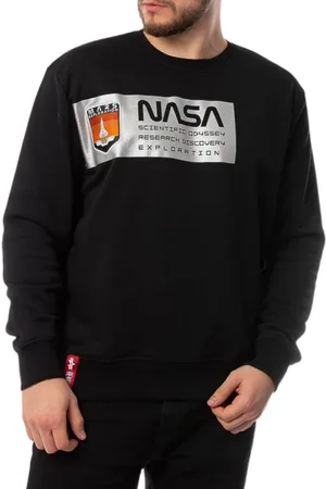 Alpha Industries Sweathshirts & Hoodies, Herre, Sort, S, Bluse