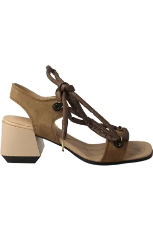 Janet&Janet Sko, Dame, Brun, 36 EU, Læder, Sandaler Miinto-734ADF74A557456EA94C
