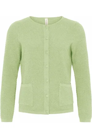 Skovhuus Strik, Dame, Grøn, M, Bomuld, Cardigans