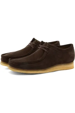 Clarks Sko, Herre, Brun, 42 EU, Uld, Wallabee Sko