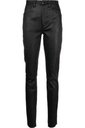 3x1 Bukser, Dame, Sort, W28, Uld, Slim-fit bukser