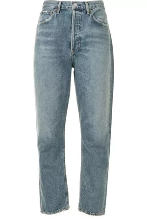 AGOLDE Jeans, Dame, Blå, W30, Lige jeans