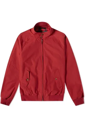 Baracuta Jakke, Herre, Rød, 3XS, Bomuld, Jakker