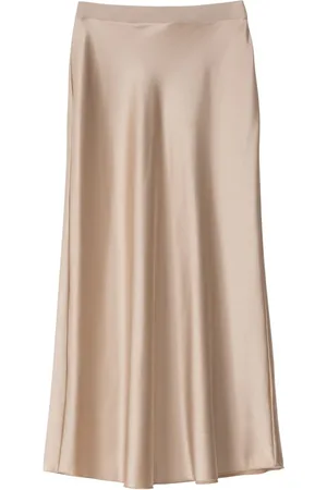 Ahlvar Gallery Nederdel, Dame, , XL, Satin, Midi-nederdel