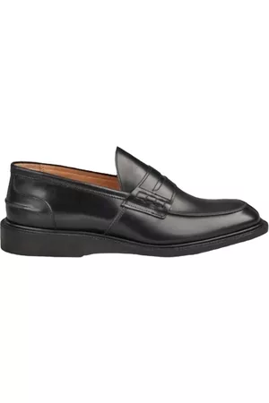 TRICKERS Sko, Herre, Sort, 42 1/2 EU, Læder, Loafers