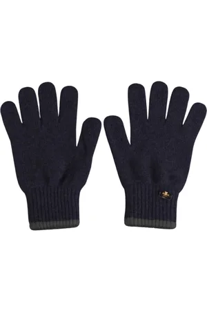 MOORER Tilbehør, Herre, Blå, 10 1/2 IN, Cashmere, Handsker