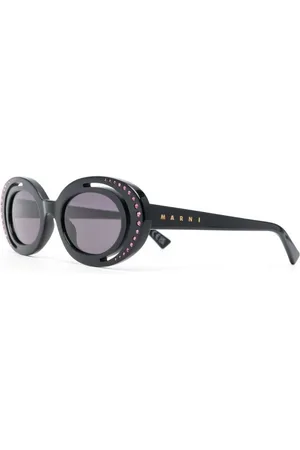 Marni Tilbehør, Dame, Sort, 51 MM, Uld, Solbriller