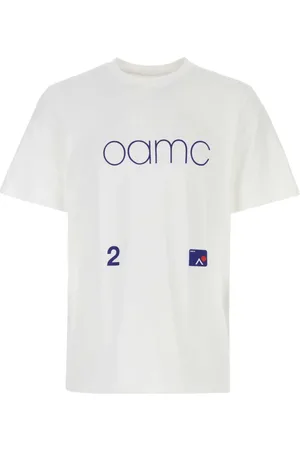 OAMC Top, Herre, Hvid, XS, Bomuld, Hvid bomulds stor t-shirt