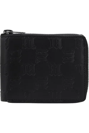 MISBHV Tilbehør, Herre, Sort, ONE SIZE, Uld, Tegnebog med m monogram