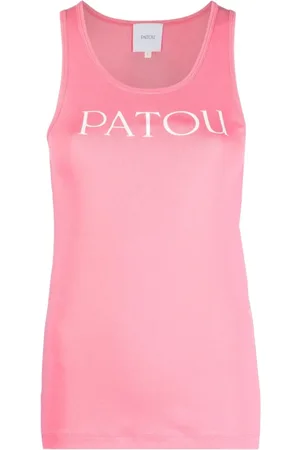Patou Top, Dame, Lyserød, M, Bomuld, Ærmeløse toppe