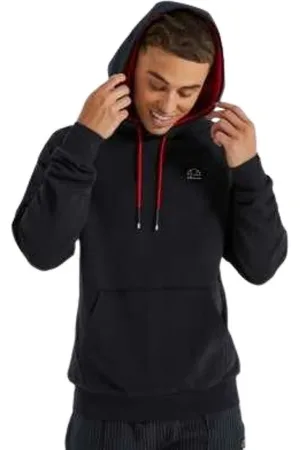 Ellesse Sweathshirts & Hoodies, Herre, Sort, S, Uld, Hættetrøjer