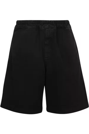 14 BROS Shorts, Herre, Sort, S, Bomuld, Afslappet shorts