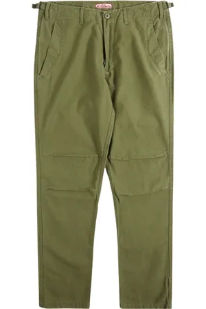 Maharishi Bukser, Herre, Grøn, S, Uld, Brugerdefinerede bukser