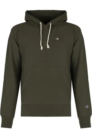 Champion Sweathshirts & Hoodies, Herre, Grøn, S, Uld, Bluse