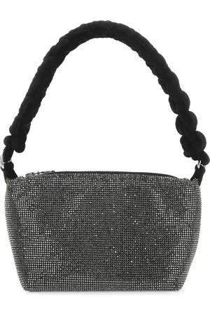 KARA Taske, Dame, Sort, ONE SIZE, Sorte rhinestones håndtaske