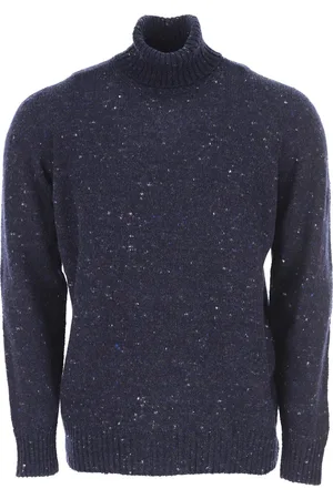 DRUMOHR Strik, Herre, Blå, XL, Sweaters