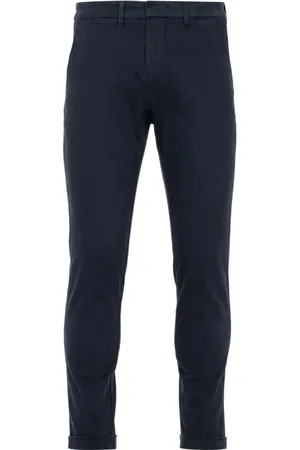 FAY Bukser, Herre, Blå, W40, Bomuld, Slim-fit Bukser