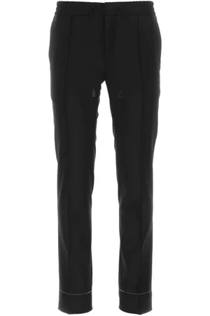 BRIONI Bukser, Herre, Sort, XL, Uld, Sort uldbukser