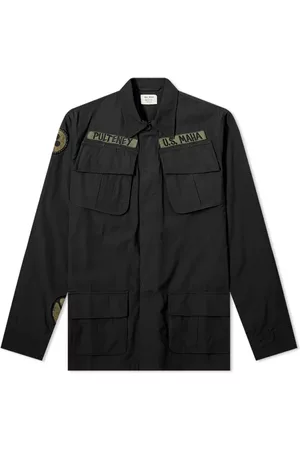 Maharishi Jakke, Herre, Sort, M, Uld, Jungle træthed overhirt