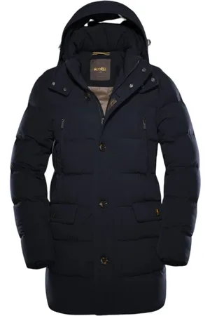 MOORER Jakke, Herre, Blå, 4XL, Dunjakke