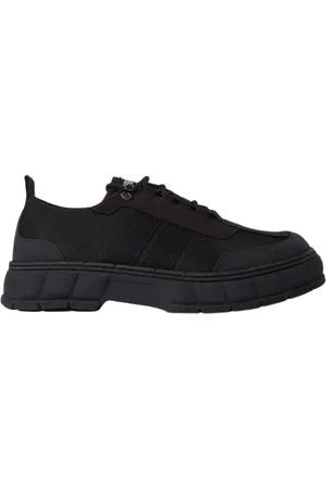 VIRON Sko, unisex, Sort, 36 EU, Polyester, 2008 lærred sneakers