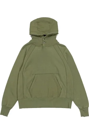 ENGINEERED GARMENTS Sweathshirts & Hoodies, Herre, Grøn, XS, Bomuld, Hættetrøje