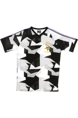 New Era Top, Herre, Sort, L, Casacca nfl vikings overalt på tryk t-shirt minvik