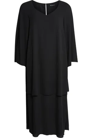 Elinette Kjole, Dame, Sort, XL, Polyester, ELJohanna