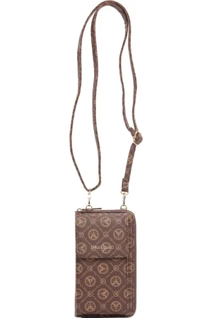Carlo Colucci Tilbehør, unisex, Brun, ONE SIZE, Uld, Wallets Cardholders