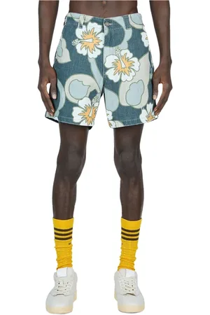 ERL Shorts, Herre, Blå, S, Bomuld, Shorts