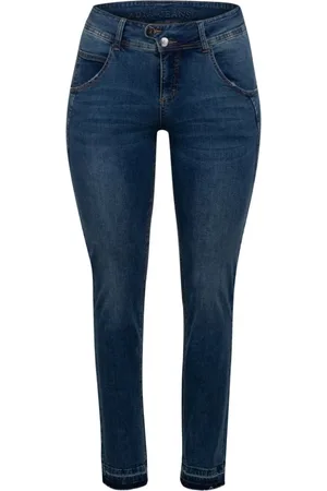 ADIA Jeans, Dame, Blå, XL, Bomuld, ADLucca - Star 82 inseam