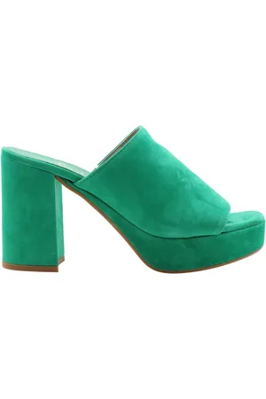 E mia Sko, Dame, Grøn, 39 EU, Højhælede sandaler