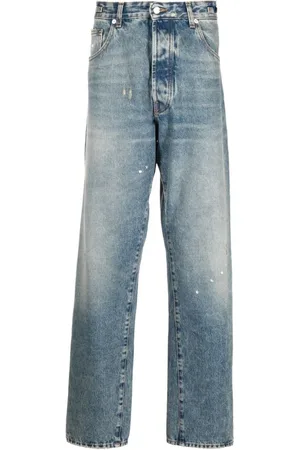 DARKPARK Jeans, Herre, Blå, W30, Uld, Straight Jeans