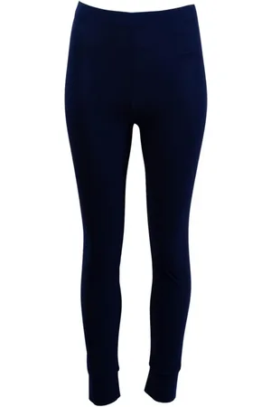 High Bukser, Dame, Blå, M, Slim-fit Bukser