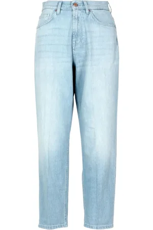 Don the Fuller Jeans, Dame, Blå, W28, Uld, Cropped Jeans