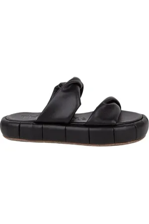 THEMOIRÈ Sko, Dame, Sort, 36 EU, Uld, Sliders