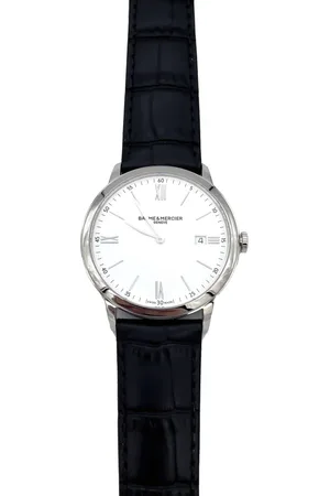 Baume et Mercier Tilbehør, Herre, Sort, ONE SIZE, Læder, Baume Mercier - Mand - M0A10323 - Classima