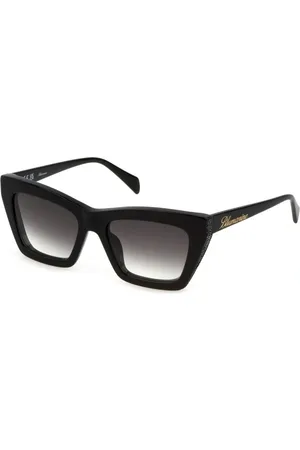 BLUMARINE Tilbehør, unisex, Sort, 54 MM, Uld, Solbriller