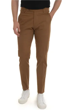 Berwich Bukser, Herre, Brun, XL, Bomuld, Morello chino