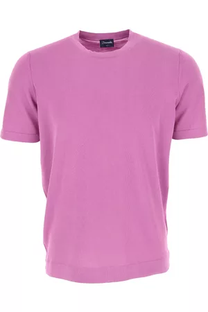 DRUMOHR Top, Herre, Lilla, XL, T-shirts