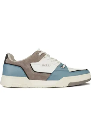 HUGO BOSS Sko, Herre, Flerfarvet, 42 EU, Læder, Sneakers