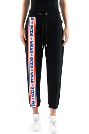 GCDS Bukser, Dame, Sort, XS, Uld, Sweatpants