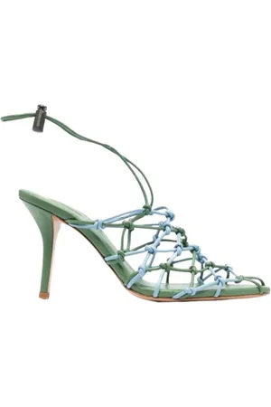 Gia Borghini Sko, Dame, Grøn, 36 EU, Højhælede sandaler
