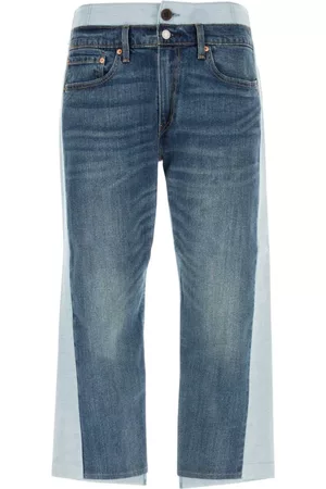 JUNYA WATANABE Jeans, Herre, Blå, M, Bomuld, Straight Jeans